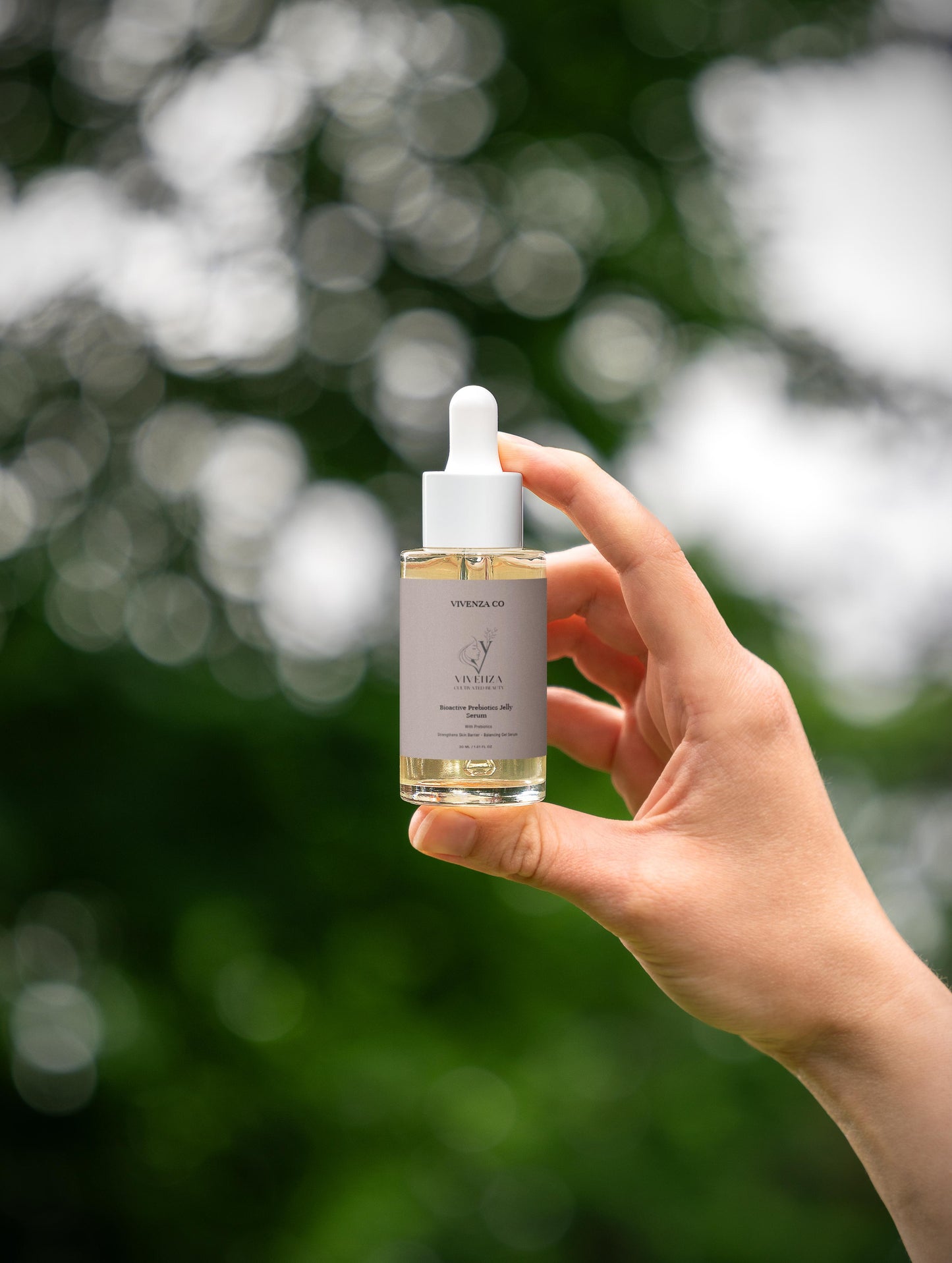 VIVENZA CO Bioactive Prebiotic Jelly Serum – Lightweight Gel Facial Serum | 30 ml