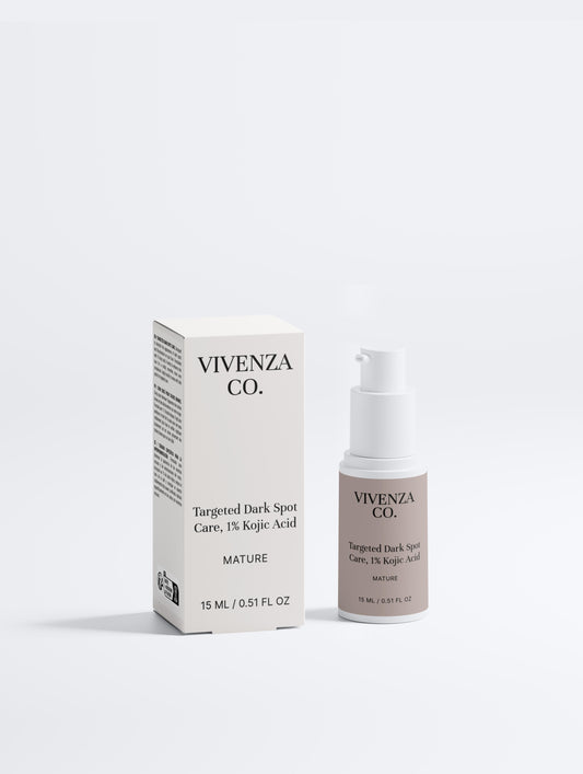 VIVENZA CO Kojic Acid Facial Serum, Targeted Evening Use, 30 ml