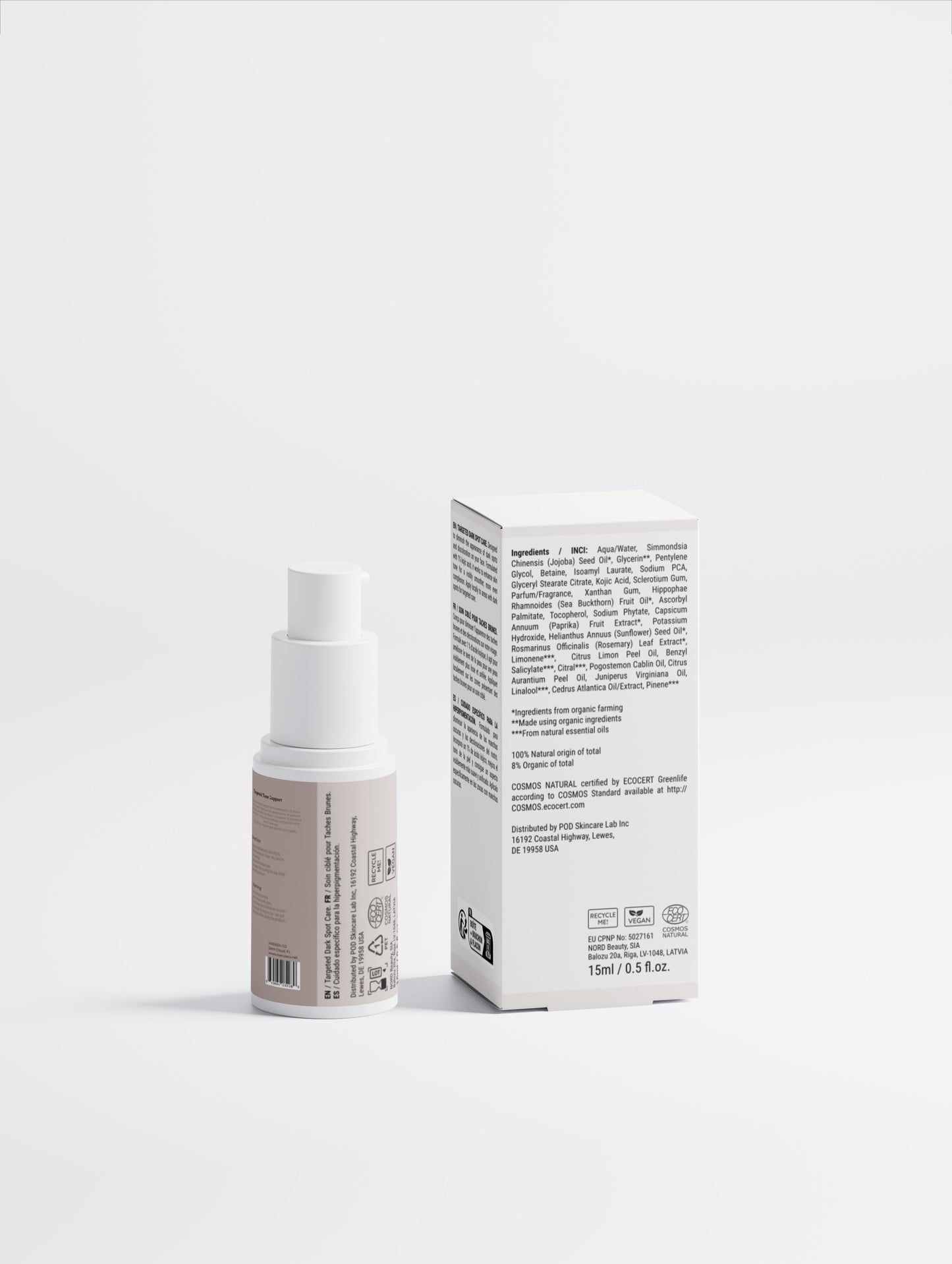 VIVENZA CO Kojic Acid Serum 1% – Brightening Serum for More Even-Looking Skin Tone