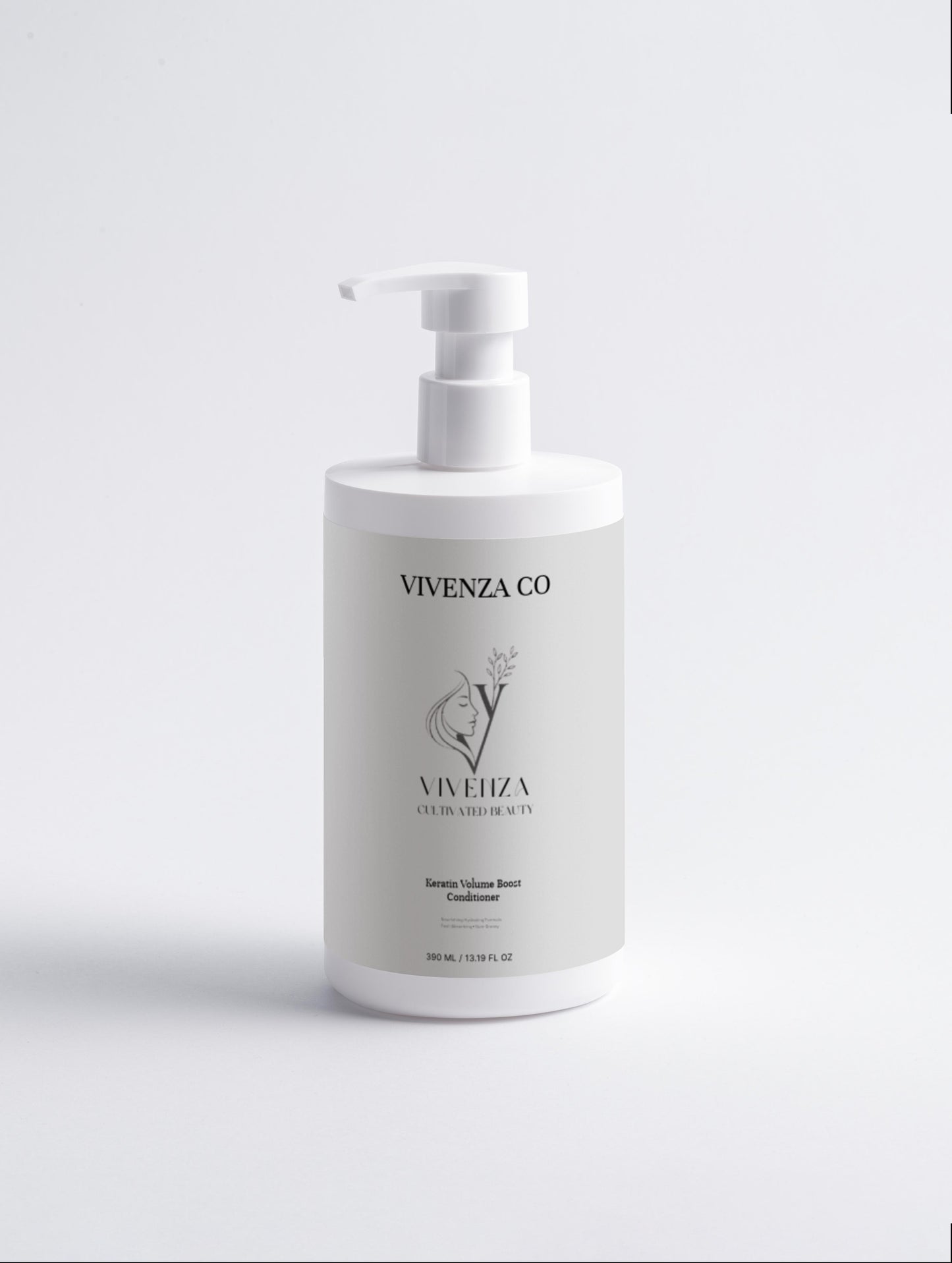 VIVENZA CO Keratin Volume Boost Conditioner – Lightweight Volumizing & Smoothing Conditioner